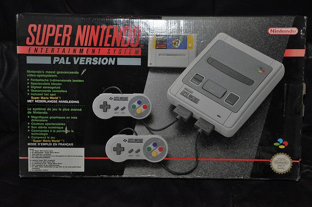 Super nes pack mario world en boite