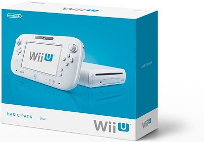 Wii U Console Basic Pack White 8Gb