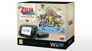 Wii U Premium Pack Black 32Gb + Zelda Wind Waker HD