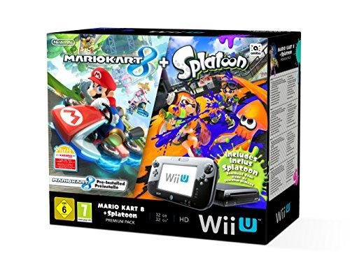 Wii U Premium Pack 32GB Mario Kart 8 + Splatoon