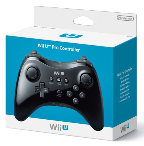 Wii U Pro Controller Black