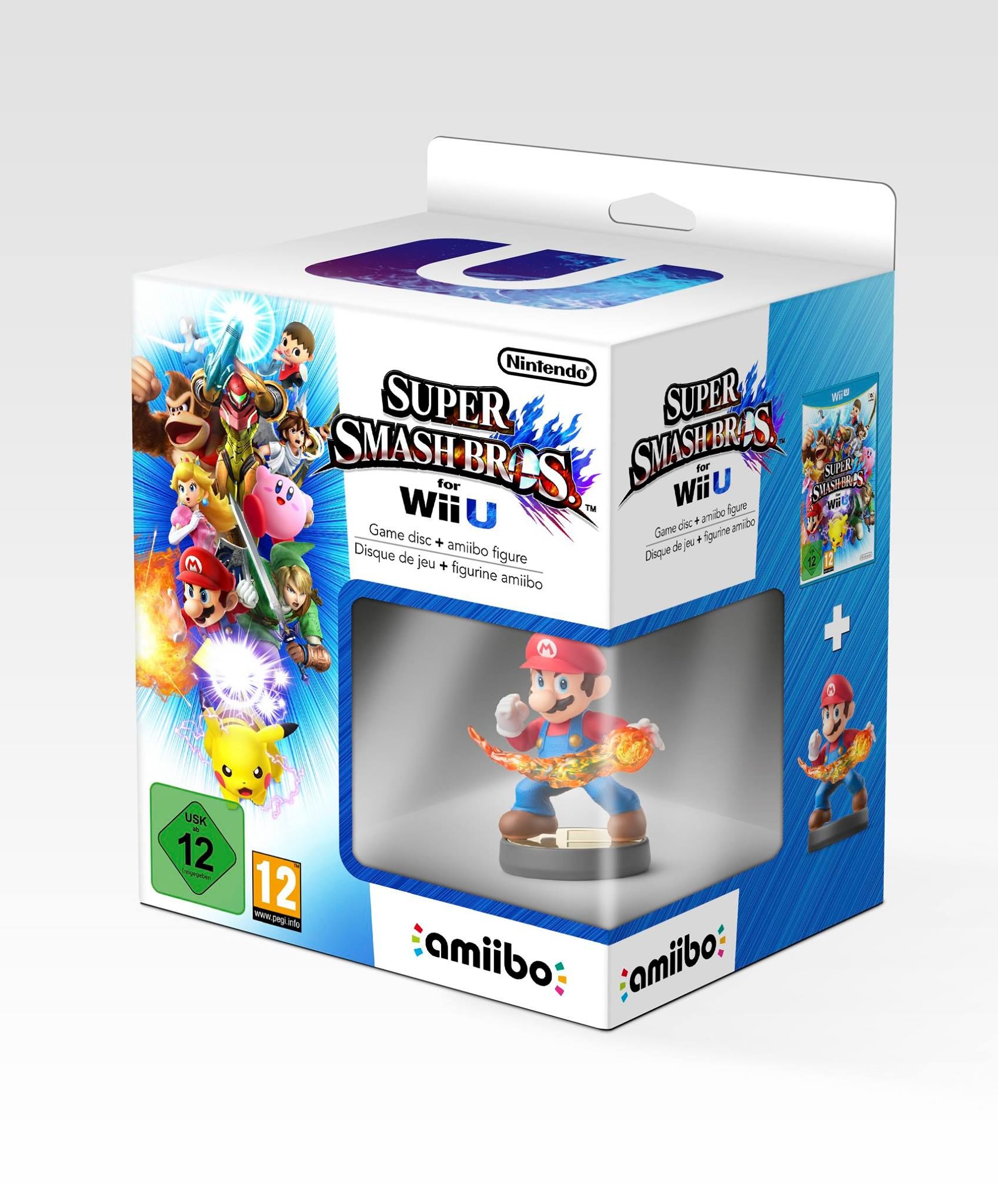 Super Smash Bros. Wii U + Super Mario Amiibo