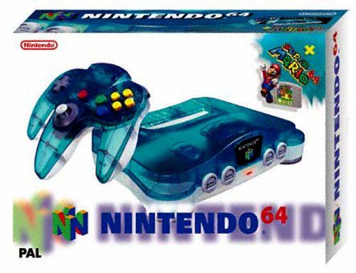 Nintendo 64 - Clear Blue