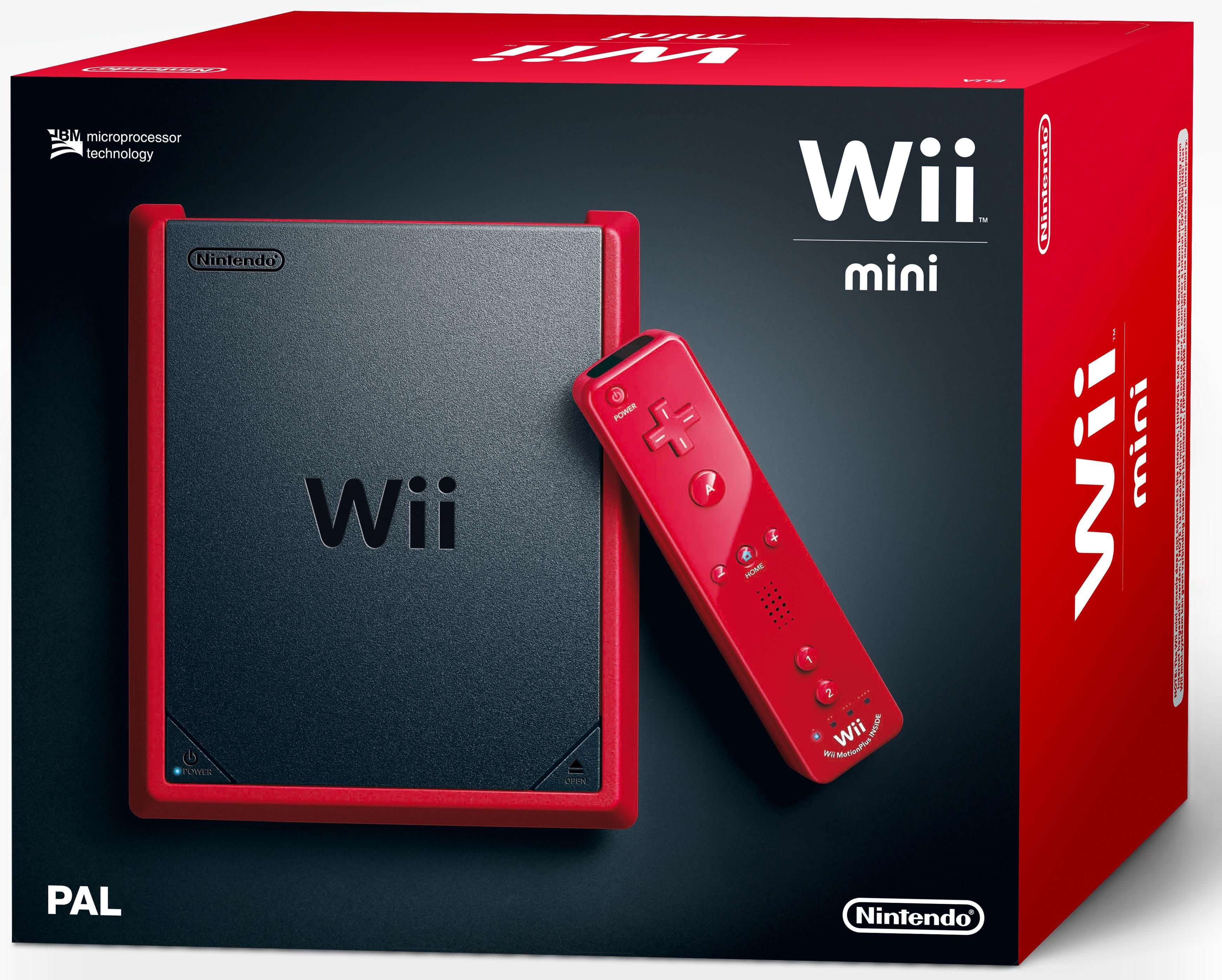 Wii Mini Console Red