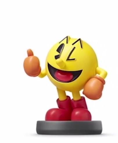 Amiibo n°35 Pacman Super Smash Bros. Collection