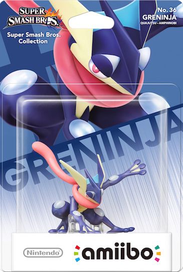 Amiibo n°36 Greninja Super Smash Bros. Collection