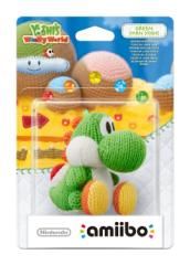 Amiibo Yoshi de Laine vert Yoshi\'s Woolly World Collection