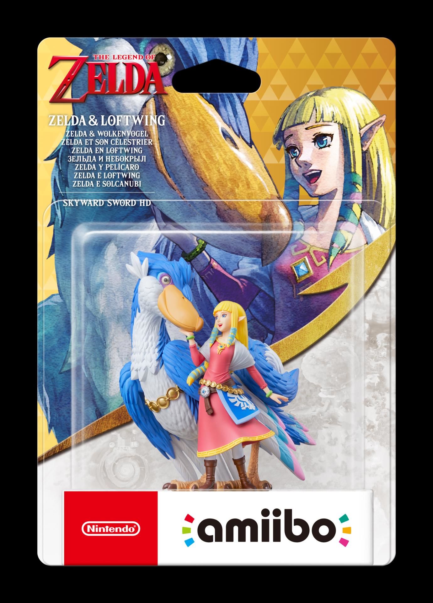 Amiibo Zelda et son Célestrier The Legend of Zelda: Skyward Swor