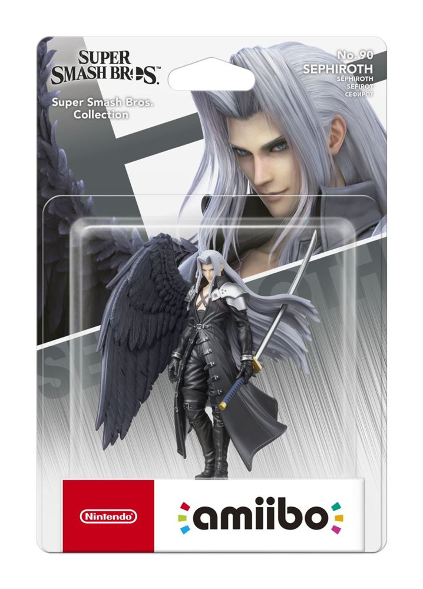 Amiibo n°90 Sephiroth Super Smash Bros. Collection