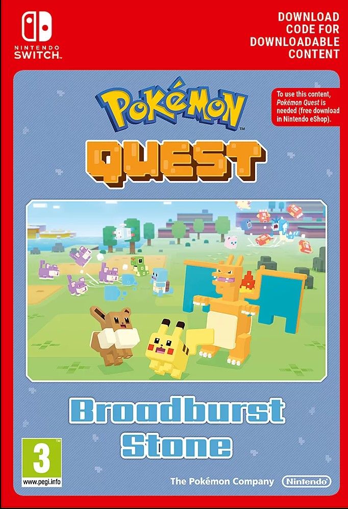 Pokémon Quest Broadburst Stone