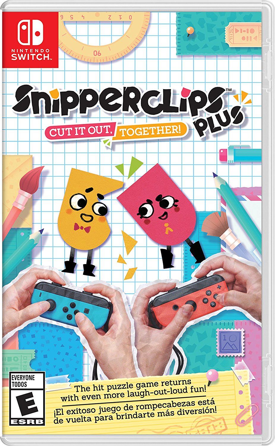 Snipperclips Plus : Les deux font la paire !