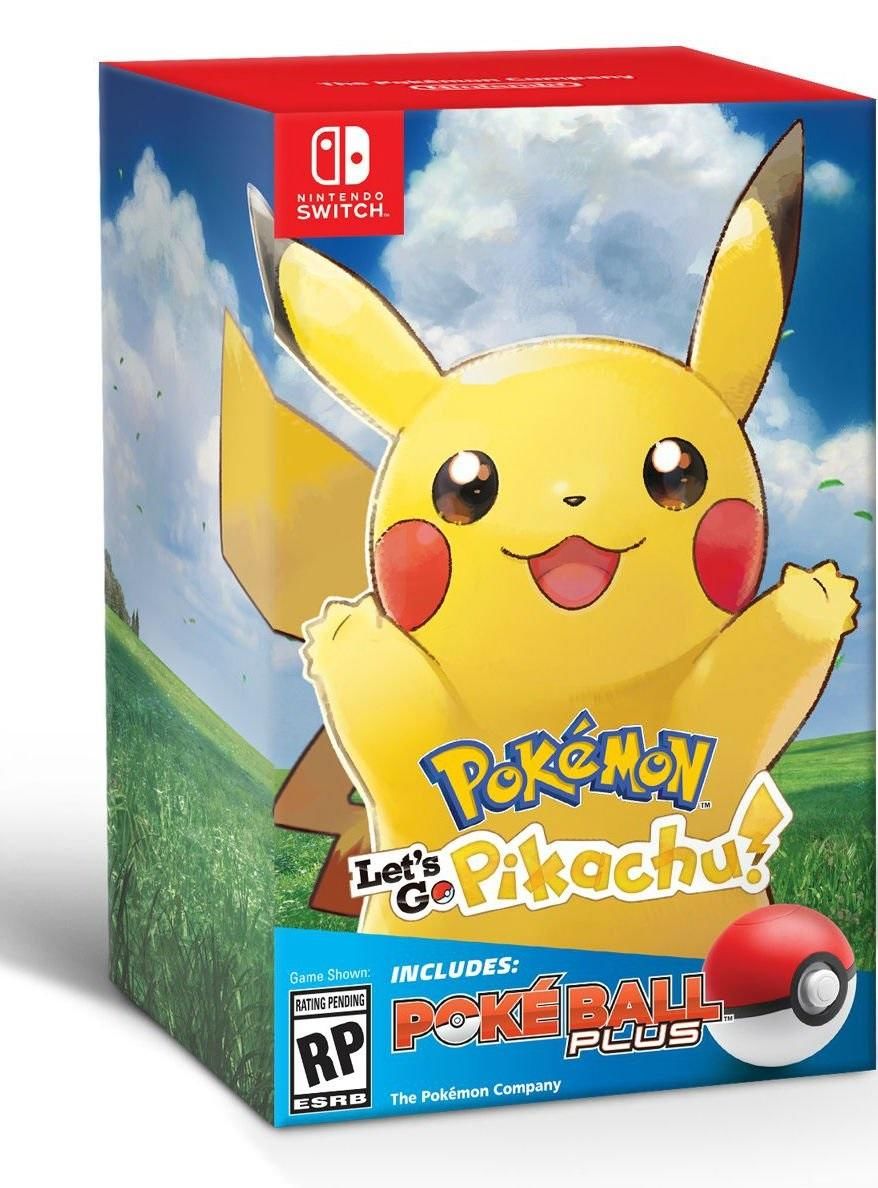 Pokémon Let\'s Go! Pikachu! + Poké Ball Plus