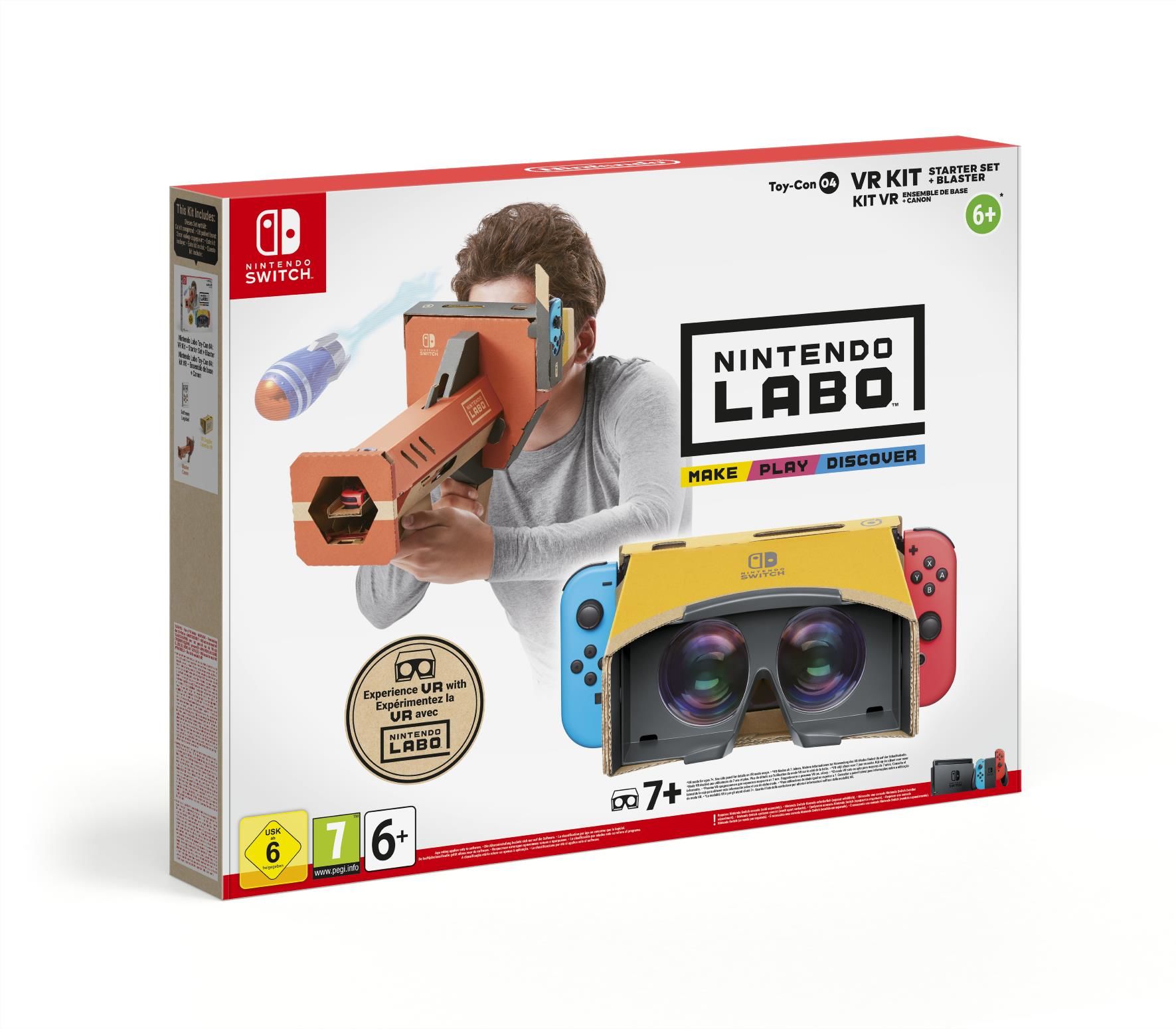 Nintendo Labo Toy-Con 04 Kit VR - Ensemble de base + Canon