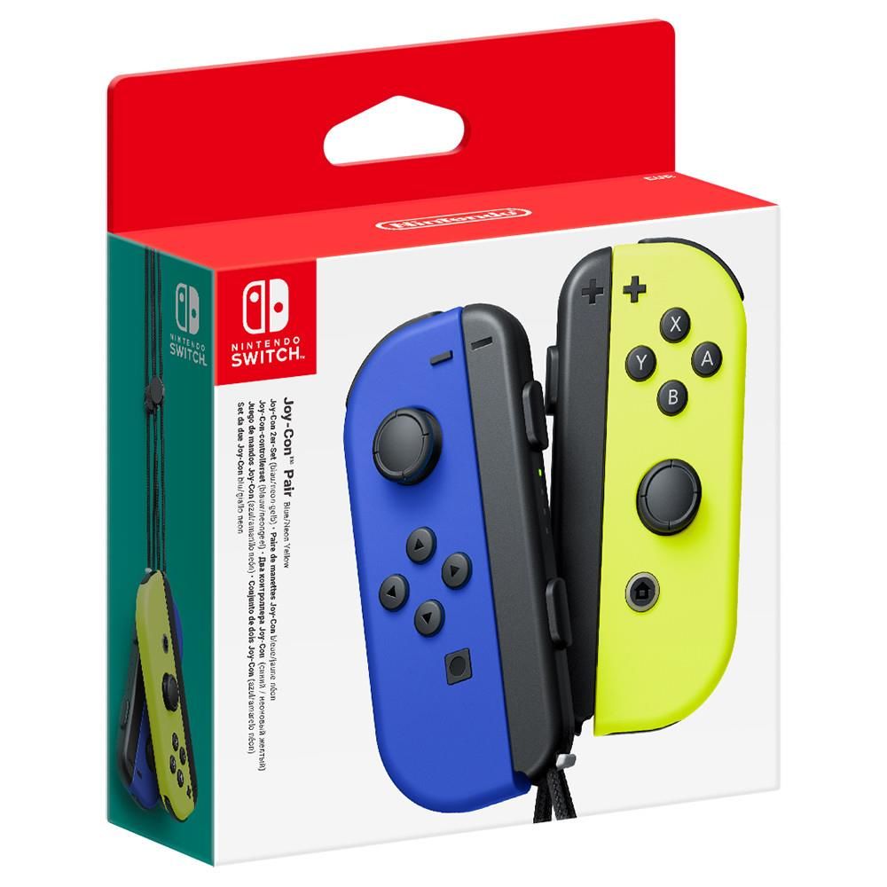 Nintendo Switch Joy-Con Pair Neon Blue & Neon Yellow