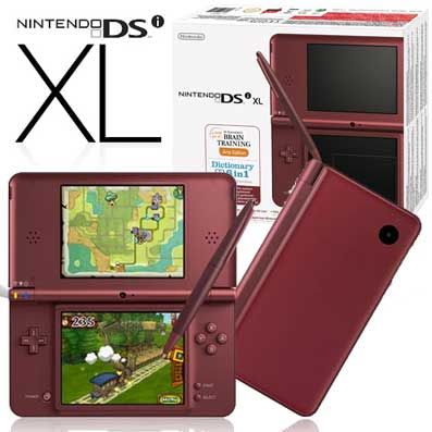 Nintendo DSi XL Edition Rosso Vinaccia ( Rouge Bordeaux)