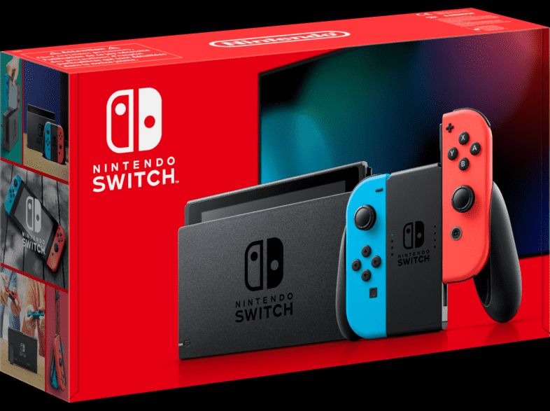 Nintendo Switch with Joy-Con Pair Neon Red and Blue