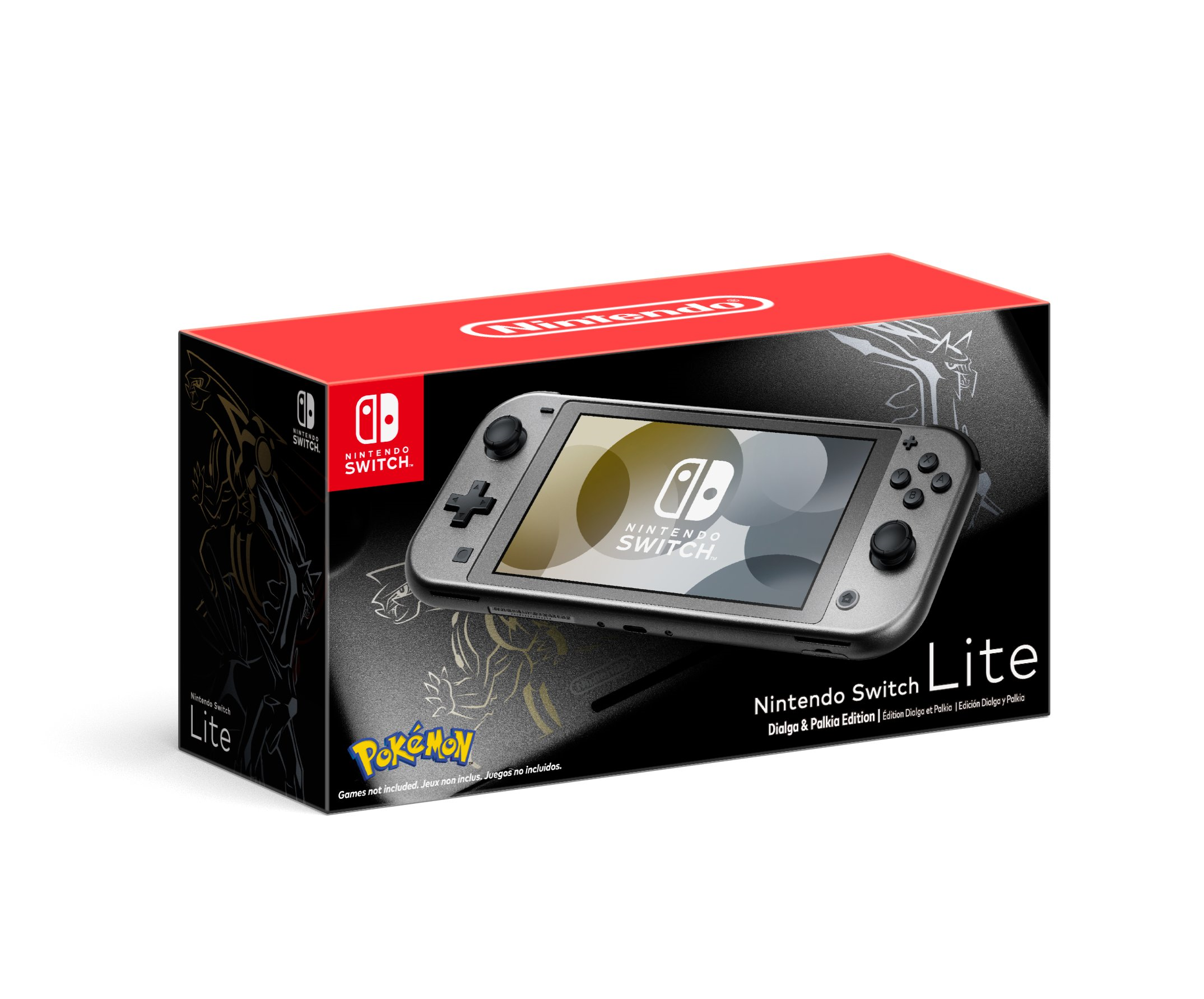 Nintendo Switch Lite Edition Dialga et Palkia