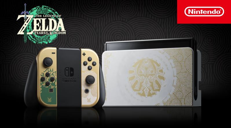 Console Nintendo Switch OLED - Zelda Tears of the Kingdom Edition