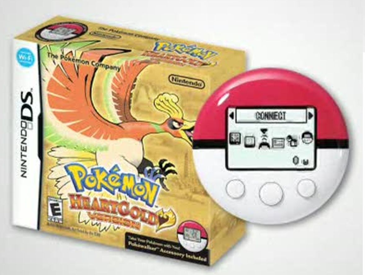 Pokémon Version Or Heartgold - Avec Pokéwalker