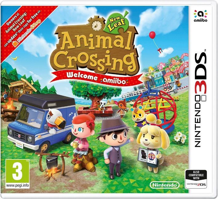 Animal Crossing New Leaf + Amiibo Card