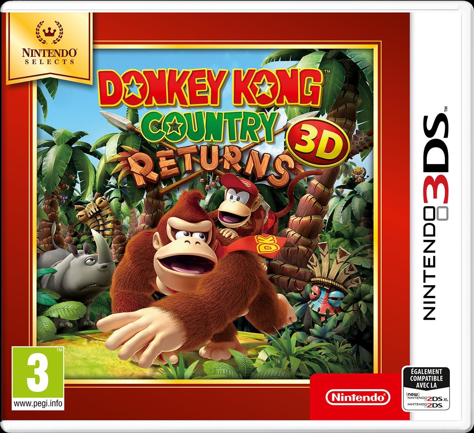 Donkey Kong Country Returns 3D Selects