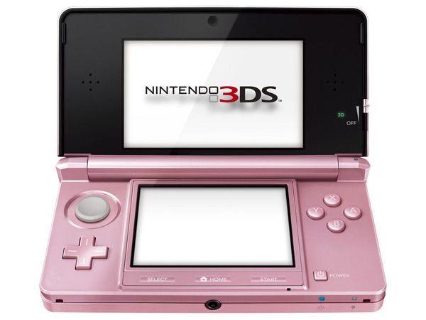 Nintendo 3DS Coral Pink