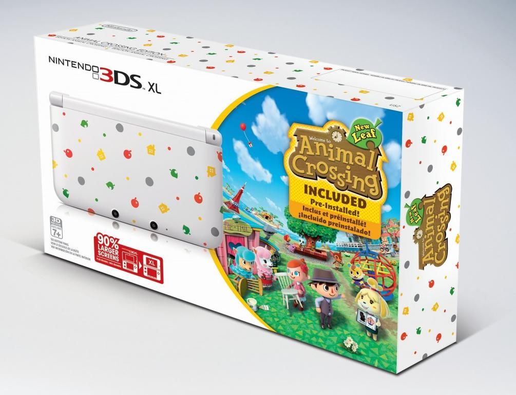 Nintendo 3DS XL + Animal Crossing New Leaf