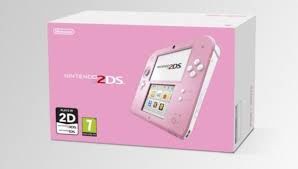 Nintendo 2DS Pink & White