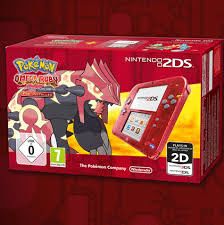 Nintendo 2DS Transparent Red + Pokémon Rubis Oméga