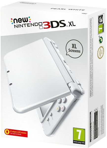 New Nintendo 3DS XL Pearl White