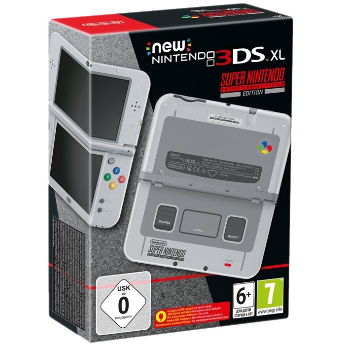 New Nintendo 3DS XL Super Nintendo Edition