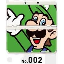 New Nintendo 3DS Cover Plate 002 Luigi Pop