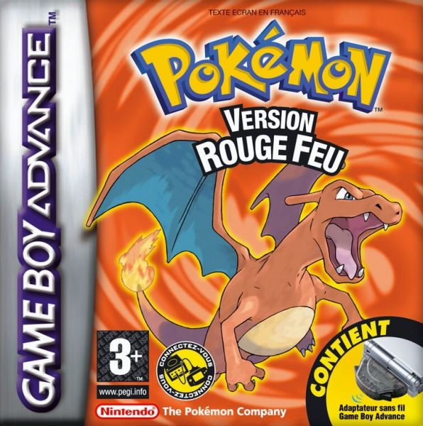 Pokémon Version Rouge Feu GBA