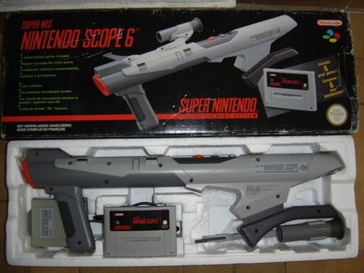 Nintendo Scope 6 SNES (Gun + Jeu)