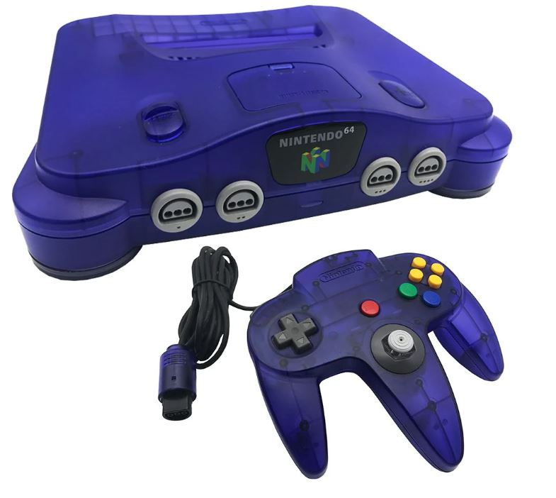 Console  Nintendo 64 Atomic Purple