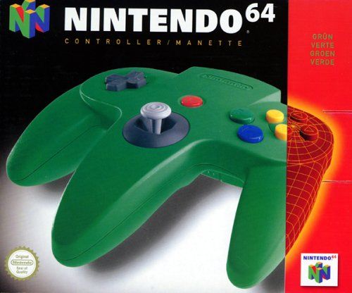 Manette Nintendo 64 verte