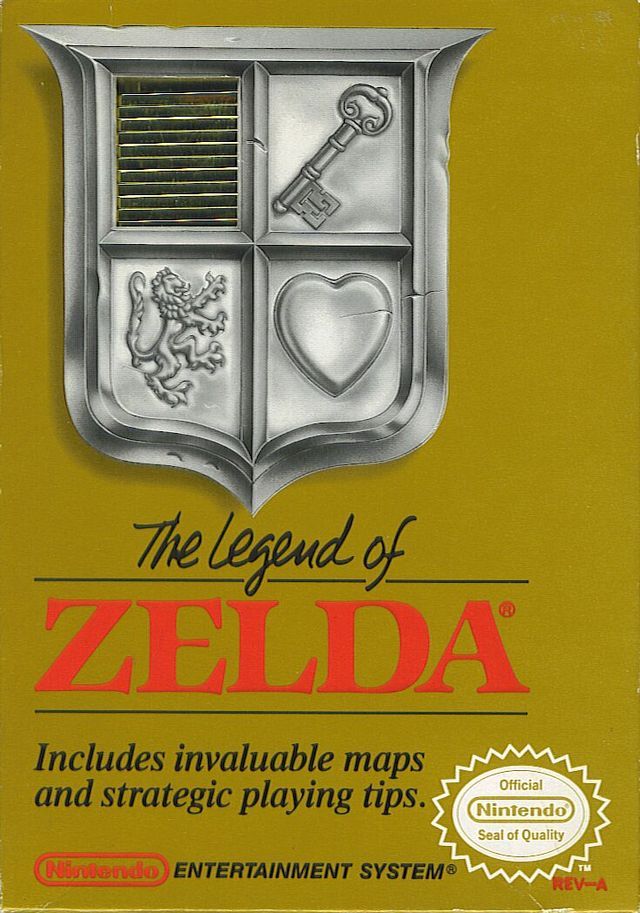 The Legend of Zelda NES (Cartouche grise)
