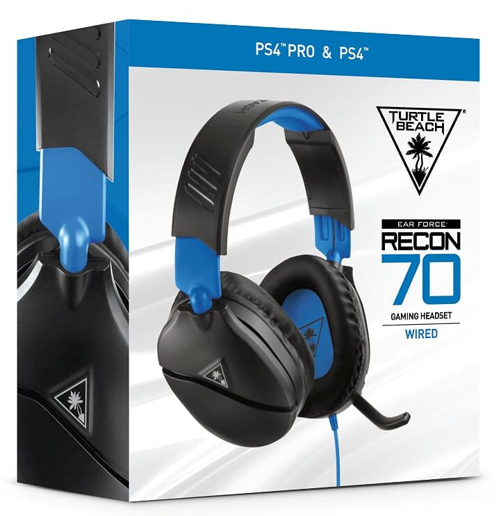 Turtle Beach Ear Force Recon 70P Wired Gaming Headset Black