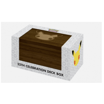 Pokemon JCC - 25th anniversary - Celebrations Deck Box