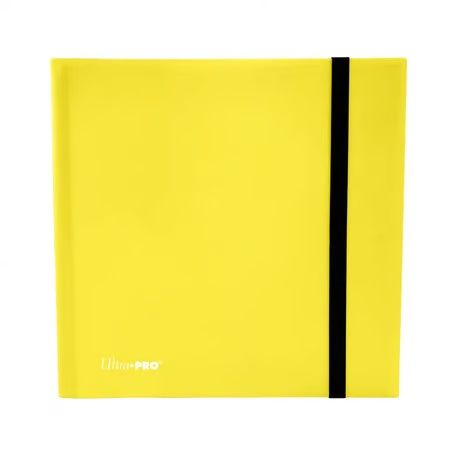 Ultra Pro - Portfolio Eclipse 12 Pochettes - Jaune citron