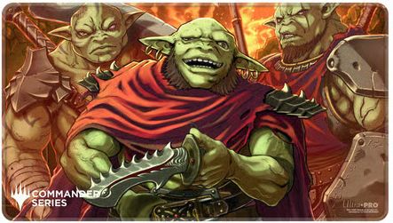 Ultra Pro - Magic: The Gathering - Commander Series - Fan Vote 1 - Tapis de jeu à bord cousu Krenko - UK