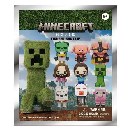 Minecraft 3D PVC Tas Clips Serie 1 - 1 Willekeurige Pull