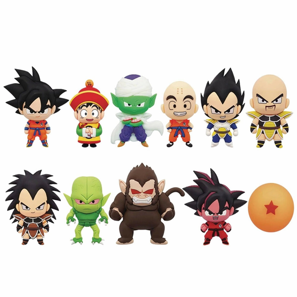 Porte-clés Sac 3D en Mousse Dragon Ball Z Série 1 Boîte Mystère