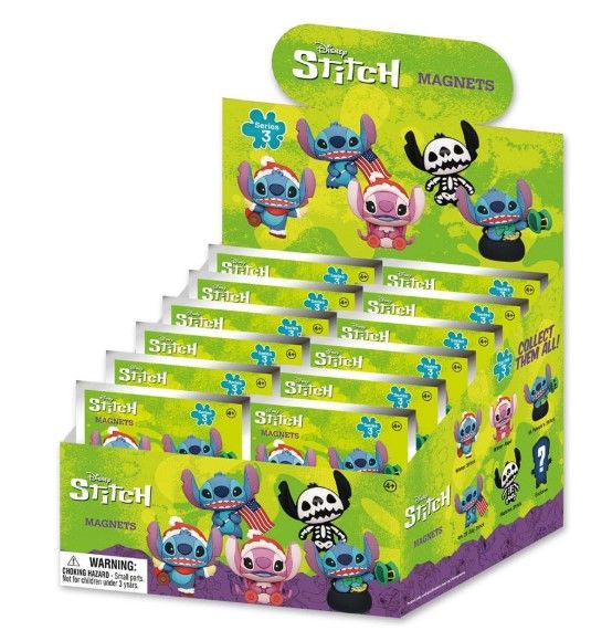 Lilo & Stitch présentoir aimants 3D Series 3
