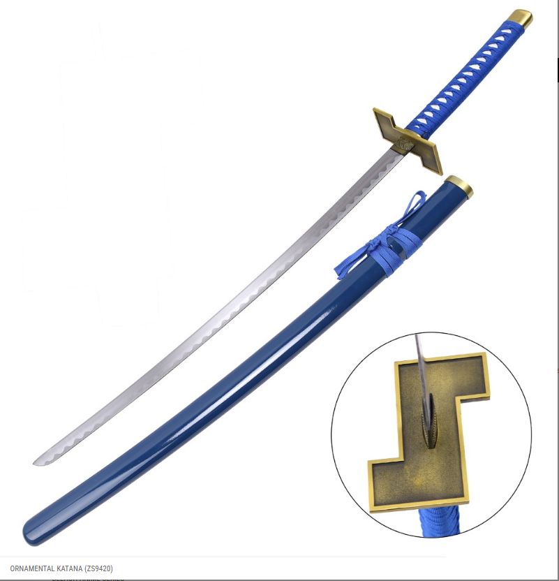 ORNAMENTAL KATANA (ZS9420) BLEACH