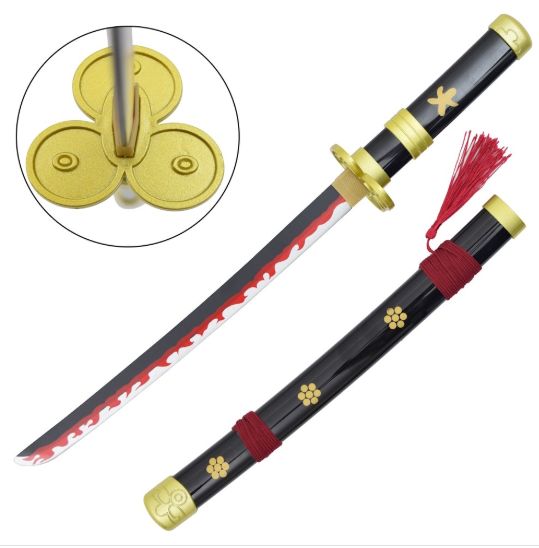 MINI ORNAMENTAL KATANA INSPIRED BY ENMA SWORD OF ZORO