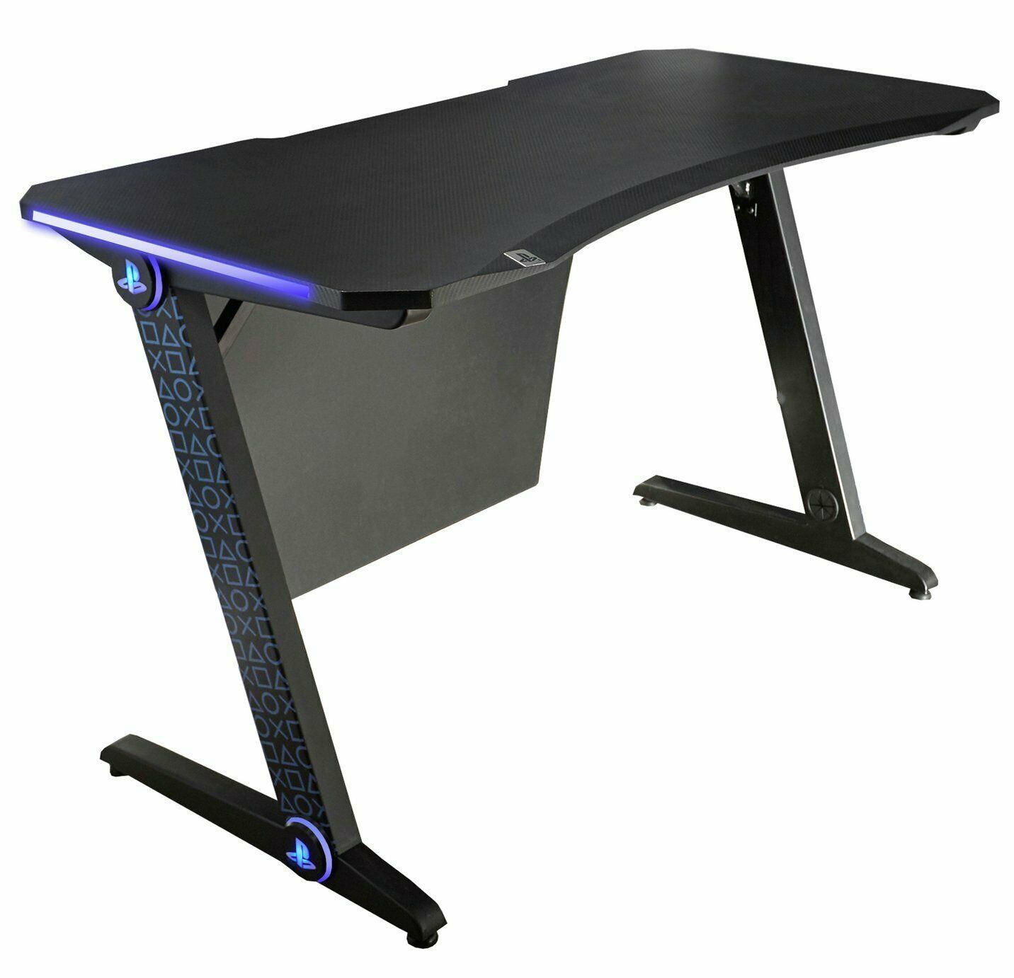 X Rocker - Sony Playstation Borealis LED Gaming Desk