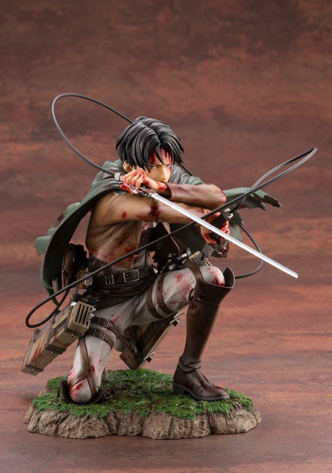 Attack on Titan statuette PVC ARTFXJ 1/7 Levi Fortitude Ver. 17 cm