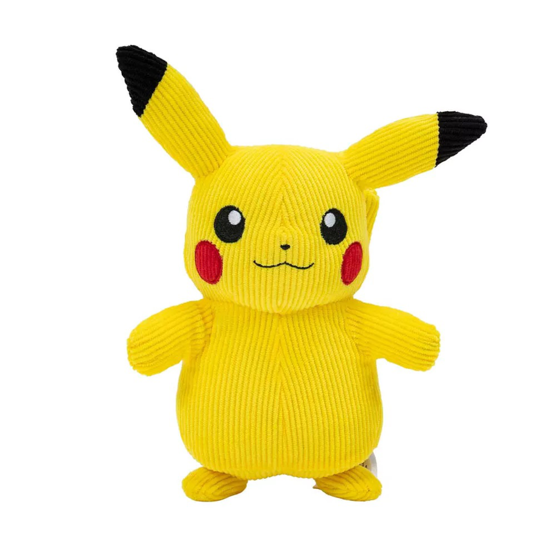 Pokémon - Peluche Pikachu en velours côtelé 20cm
