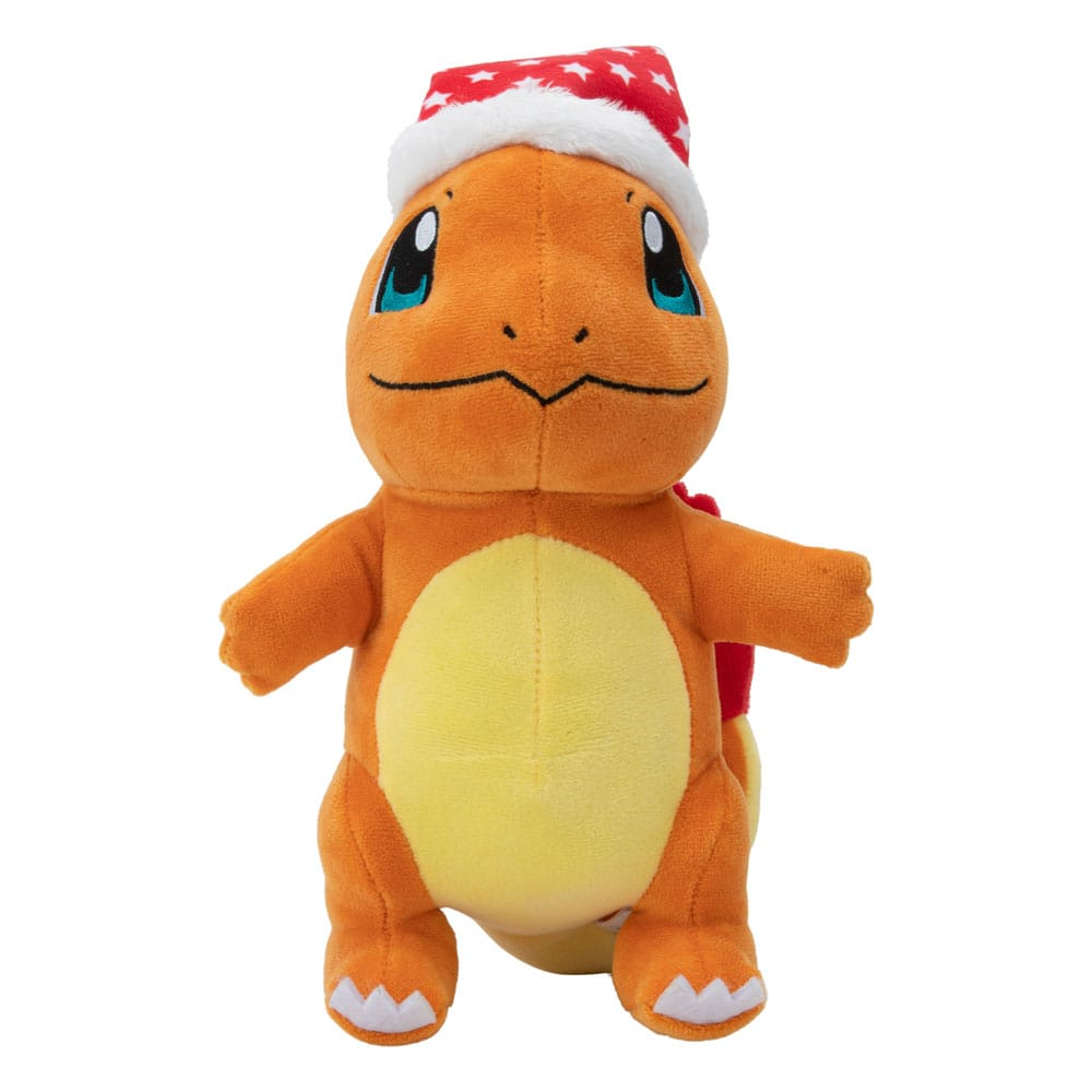 Pokémon peluche Salamèche Bonnet de Noël 20 cm